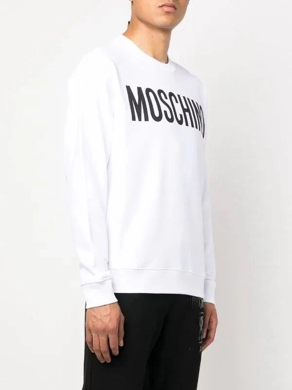 SUDADERA MOSCHINO ALGODÓN CON LOGO ESTAMPADO EN CONTRASTE EN LA PARTE DELANTERA TALLA L (42) Foto 2 de 4