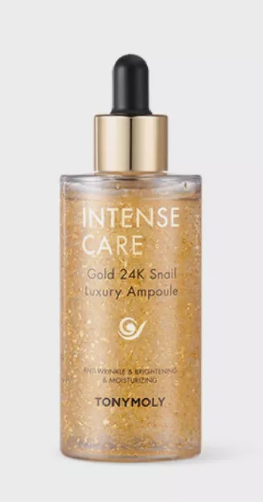 Tonymoly Intense Care Gold 24K Snail Luxury Ampoule 100ml Anti