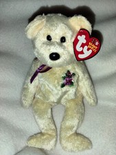 Mother the Teddy Bear. DOB May 16th 2002. Beanie Baby.