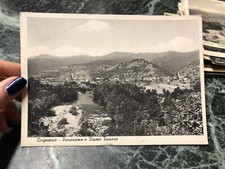 Cartolina Bagnasco Panorama Et Rivière Fiume Tanaro Viaggiata 1952 55