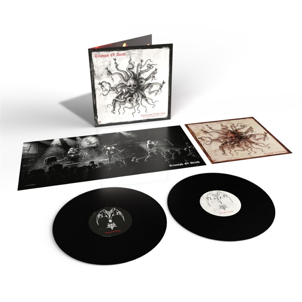 Triumph of Death Resurrection Of The Flesh 2LP Black Vinyl