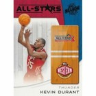 Cartes, saison 2010 Kevin Durant basket-ball à l'unité à collectionner sportives