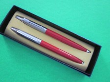 PARKER JOTTER Ballpoint pen & pencil set RED ...
