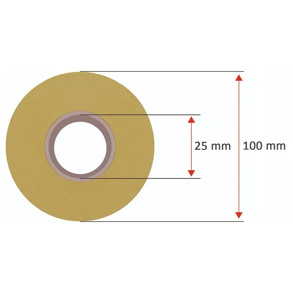 Thermo Etiketten Rolle Selbstklebend 50x30mm, M110 Phomemo, Zebra Klebeetiketten - Bild 4 von 4