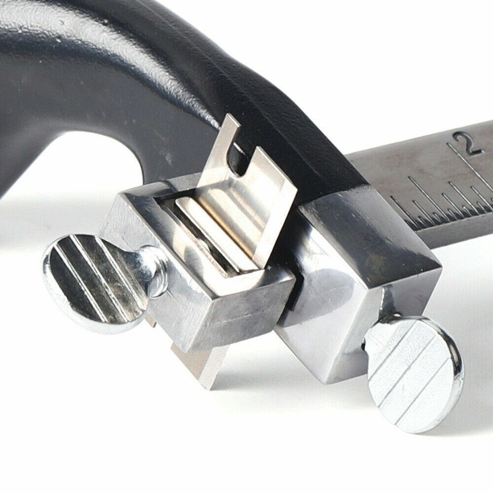 Pro Leather Strap Cutter Draw Gauge Leather Craft Splitter Belt Skiver