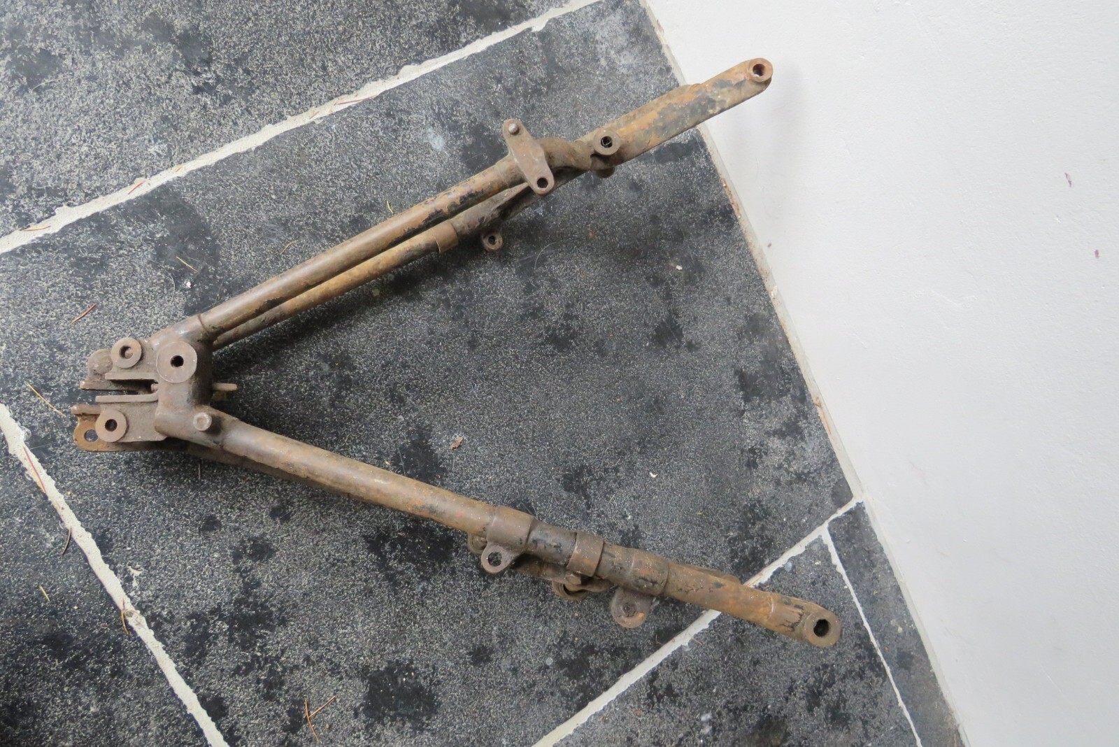 ROYAL ENFIELD RIGID VINTAGE MOTORCYCLE FRAME PARTS eBay