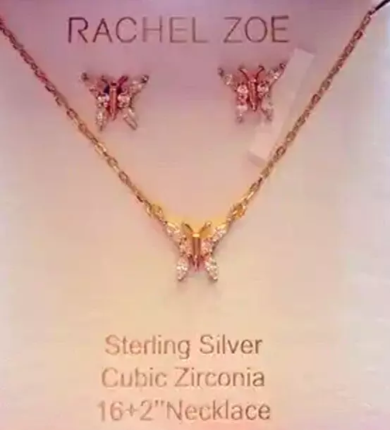 Rachel zoe butterfly sale necklace