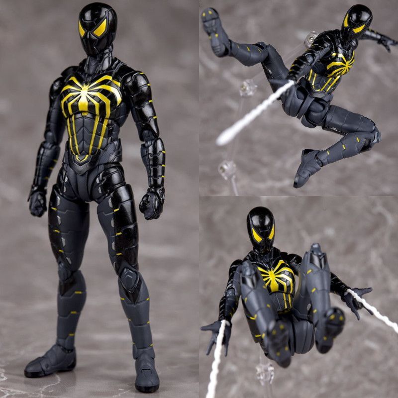 SHF Spider-Man Anti-Ock Suit 6in Action Figure New in Box Toy | eBay