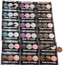 18pcs Collection Work the Colour Trio Eyeshadow | RRP £71 | Wholesale Clearance