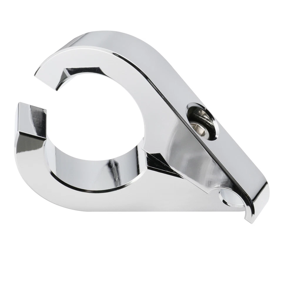 Зажим троса дроссельной заслонки сцепления тормозной магистрали руля 1 дюйм для Harley Honda Yamaha - Изображение 4 из 4