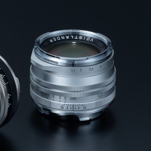 VOIGTLANDER NOKTON Vintage Line 50mm F1.5 Aspherical II Silver VM