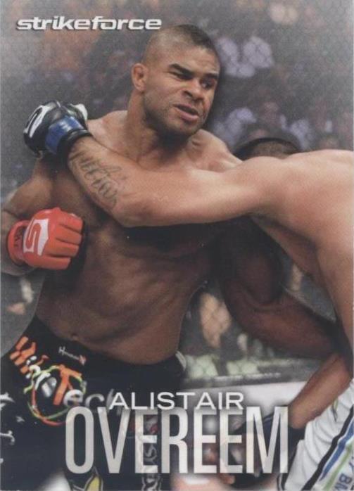 Carte Sportive Topps UFC Knockout 2024 - Alistair Overeem - AutoGRAPHIÉE Sur Carte - Near Mint