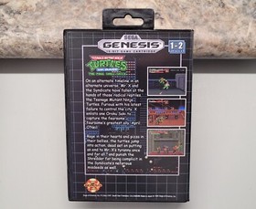 TMNT of Rage The Final Shell Shock for Sega Genesis - SOR 2