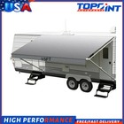 8' Grey Rv Awning Fabric 15 Feet Length Camper Awning Replacement Shade
