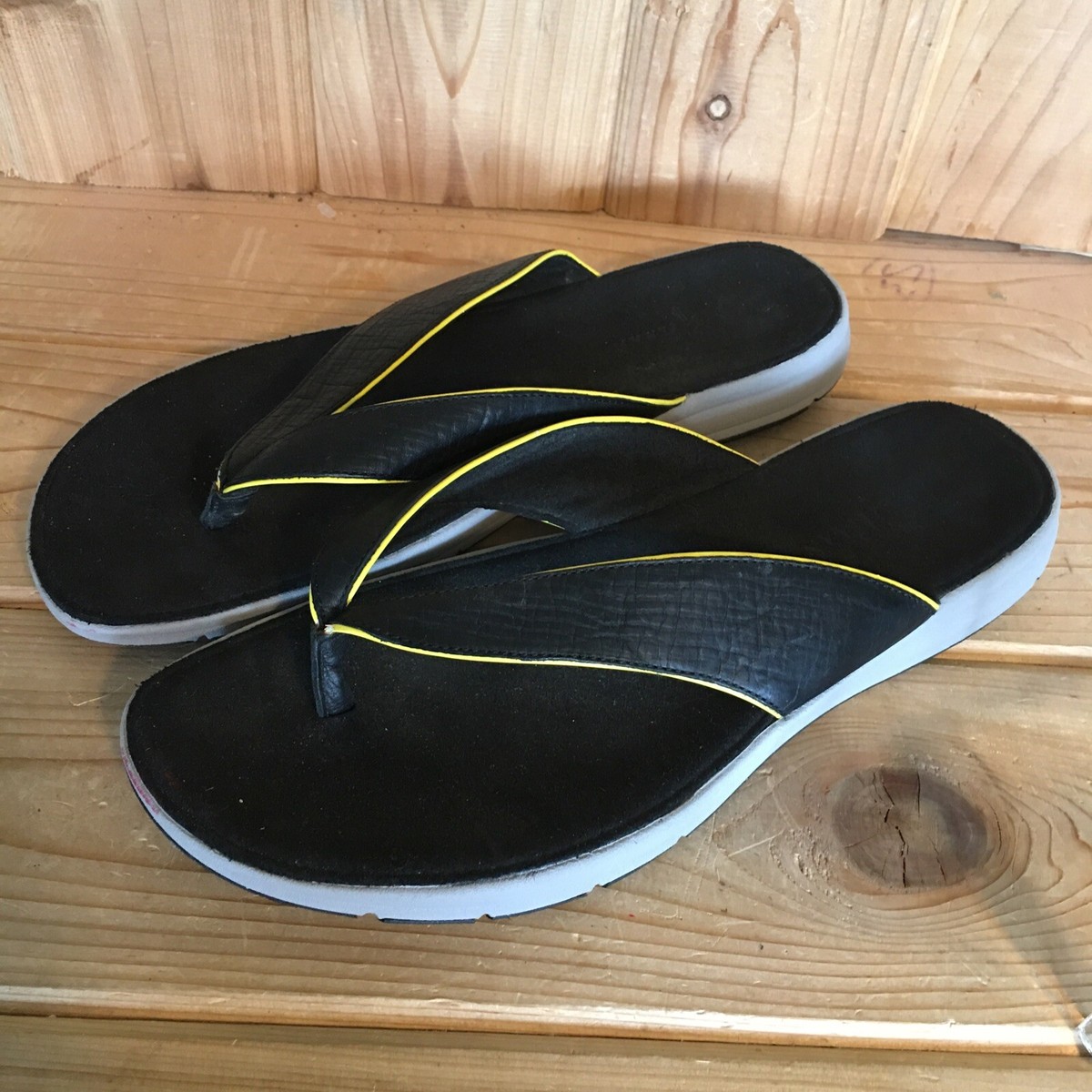 Cole Haan Black leather men’s sandal 10 Men main image 4
