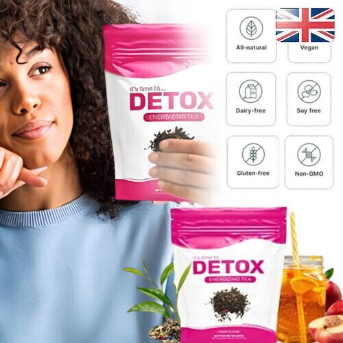 Detox Tea AllNatural, Supports Healthy Weight, Helps Reduce Bloating