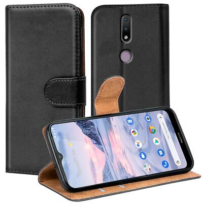 Schutz Hülle Für Nokia 2.4 Handy Klapp Schutz Tasche Book Slim Flip Case