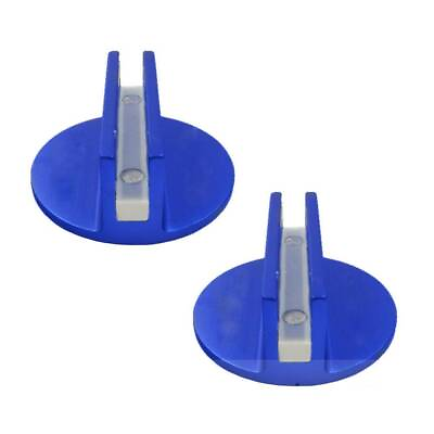 #ad 2X Universal Magnetic Jack Pad Pinch Weld Frame Rail Adapter Aluminum $15.99