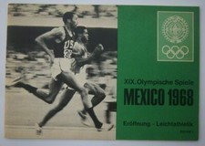 Orig.Sticker Album / Guide  Olympic Games MEXICO 1968  -  Edt.A  1/6  !!  RARITY