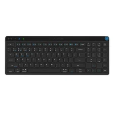 JLab JBuds Wireless Keyboard, Black, 95 Keys, Multi-Device, 2.4G/Bluetooth