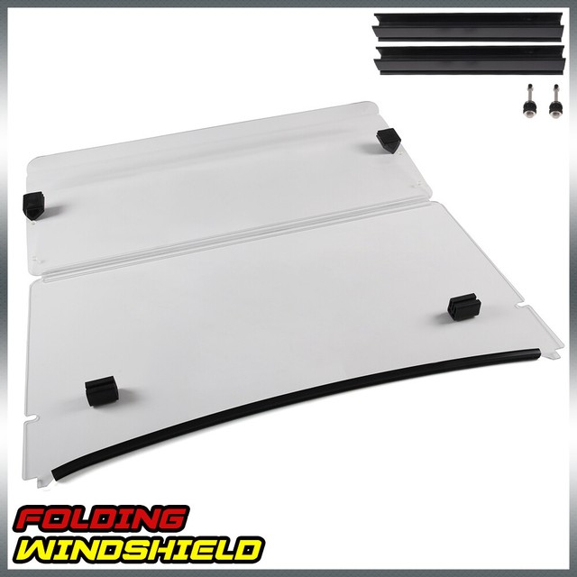 Front Clear Acrylic Windshield Folding For 2007+ YAMAHA DRIVE G29 Golf