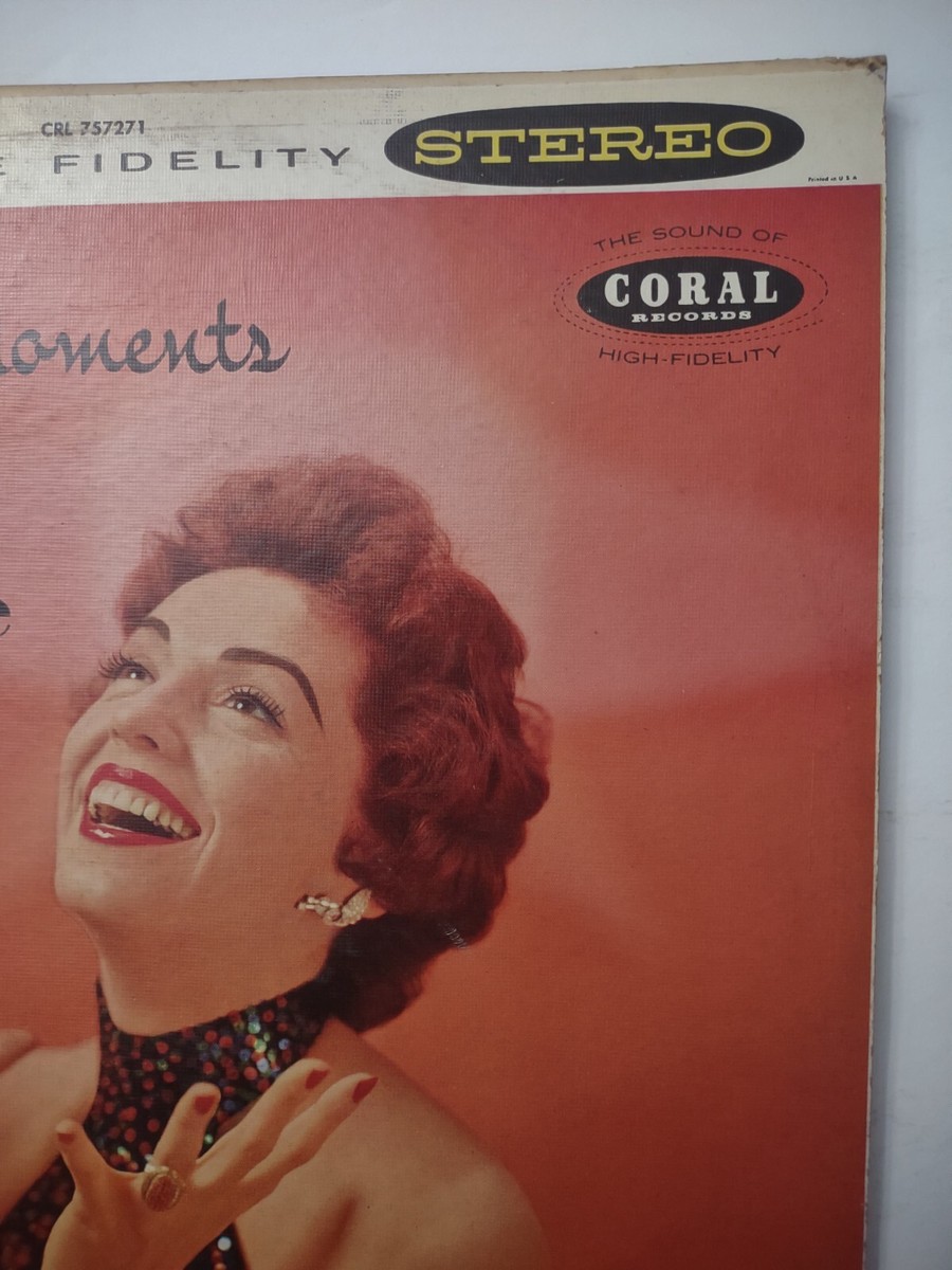 Memorable Moments of Music Marguerite Piazza vinyl record Coral
