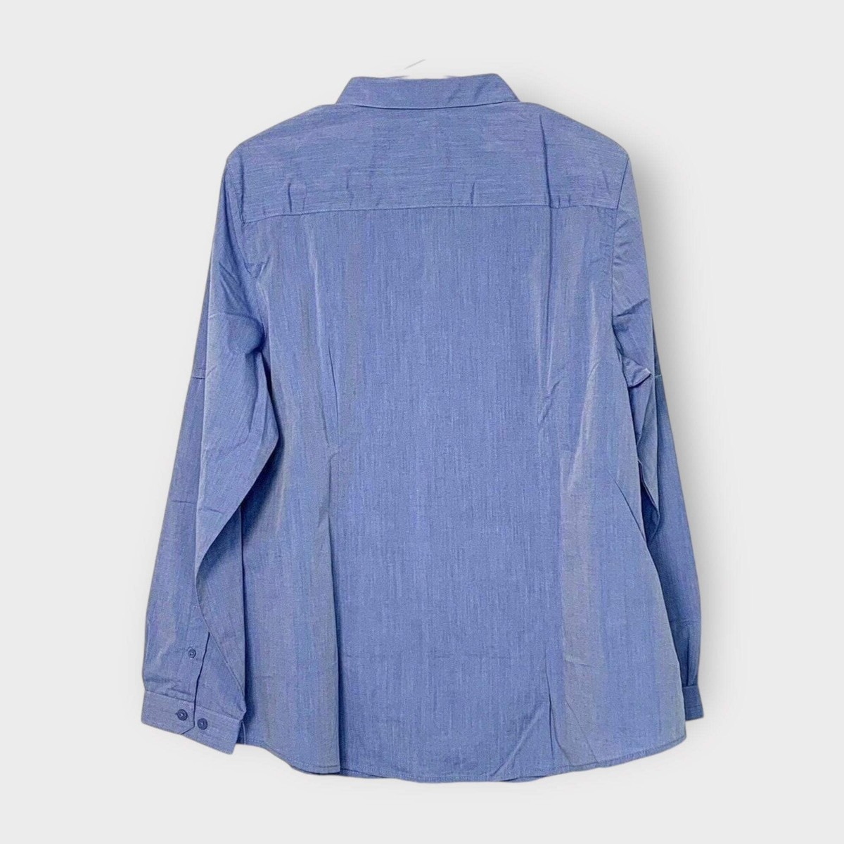 Chef Works Women's Urban Collection Long Sleeve Shirt - Light Blue
