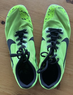 NIKE ZOOM Rival D 10 Running XC Track 907566-302 Green/Black Men Size 9.5 Shoes