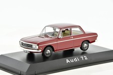 1965 AUDI 72 Dark Red 1/43 NOREV 830021