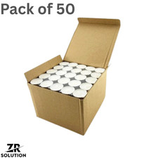 Tea Light Candles Bulk Pack Long Burning Unscented for Home Wedding Decor 9 hrs
