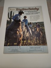 Sears Roebuck Company 1977 Western Catalog: vintage clothing rare