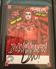 Danhausen Autographed Signed Card Authentic S...