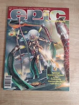 Epic Illustrated Vol.1 No.6 June 1981,  Neal Adams Jim Starlin