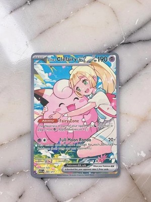Lillie's Clefairy Ex Gold Metal ~ Custom/Fanart