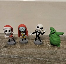 4 x Figuras Pesadilla Antes de Navidad - Edición 30 Aniversario 
