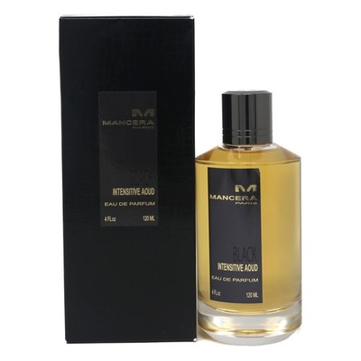 Mancera Black Intensitive Aoud Eau de Parfum Unisex Spray 4.0 oz - BRAND NEW