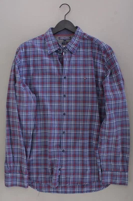 Tommy Hilfiger Karohemd Regular Hemd für Herren Gr. 54, XL kariert Langarm blau - Bild 1 von 4