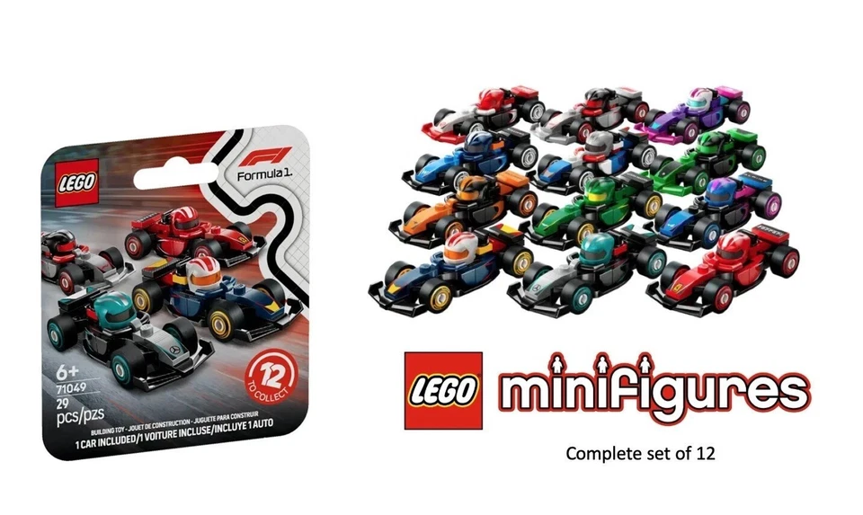 LEGO 71049 SERIES F 1 " PICK YOUR OWN CARS" FREE POST - image 4 of 4