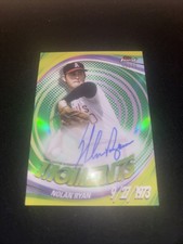 2025 Finest #FMA-NR Nolan Ryan Finest Moments Autographs Green #/75