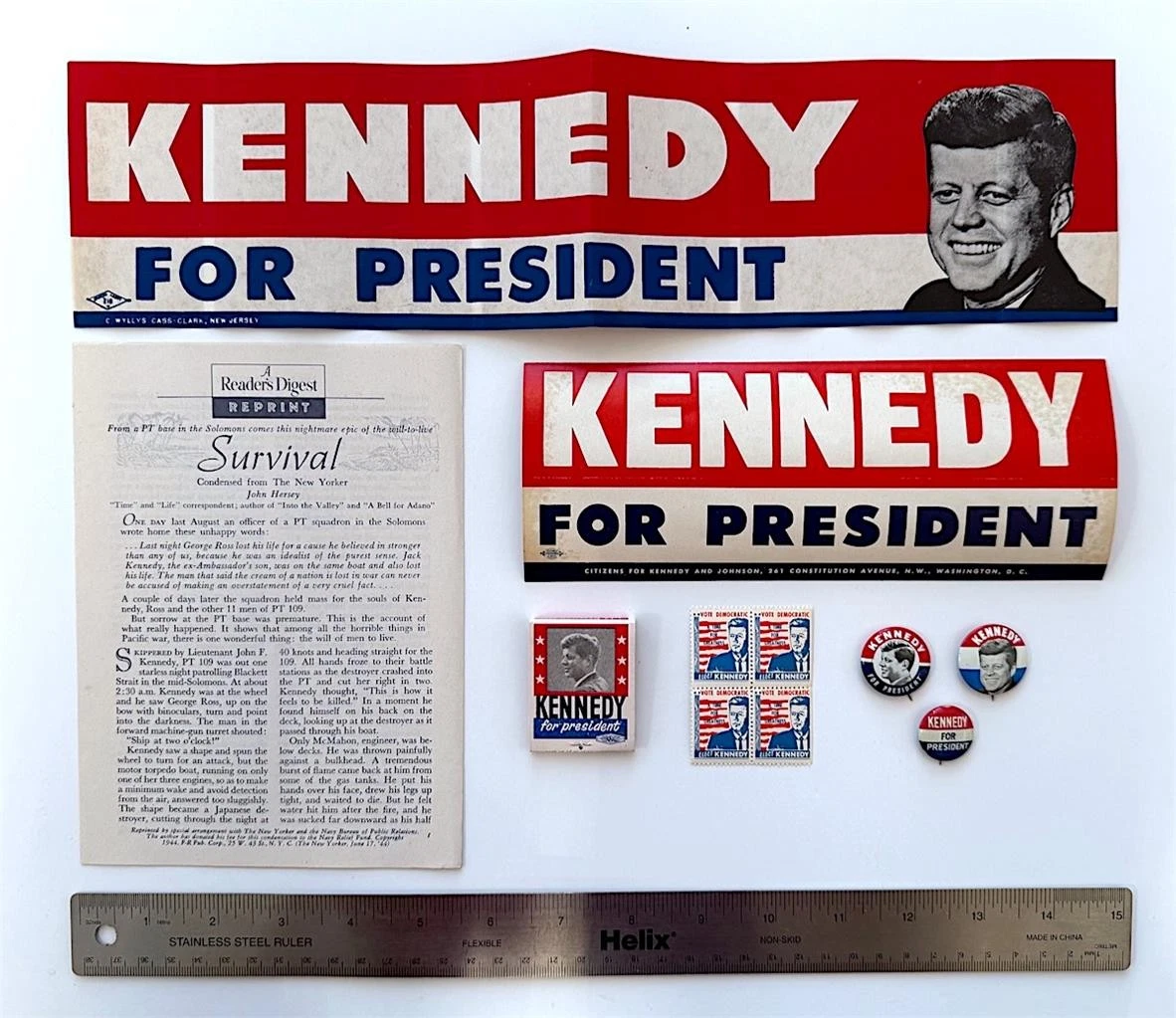 ケネディ大統領 セーター カード 2009 USA Kennedy Campaign In John F. Kennedy Collectibles 1961-1963 for