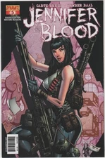 Jennifer Blood #5 D, 1:20 Johnny D. Variant, NM 9.4, 1st Print, 2011, See Scans