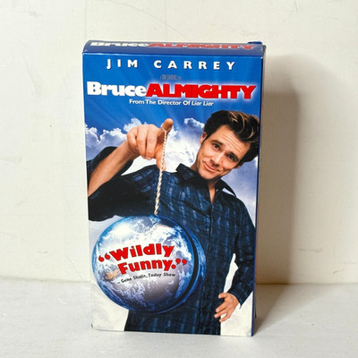 Bruce Almighty  2003 Jim Carrey *BUY 2 GET 1 FREE VHS*