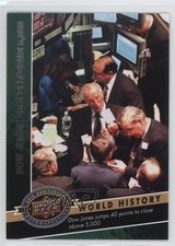 2009 Upper Deck 20th Anniversary Retrospective Dow Jones Industrial Average 0s5