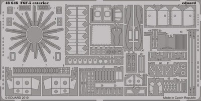 Eduard 48646 1:48 Grumman F6F-5 Hellcat Exterior