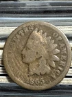 1865 Indian Head Cent, Better date, 99c shipping