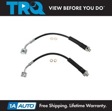 Trq Front Brake Hose Set Fits 2011-2015 Ford Explorer