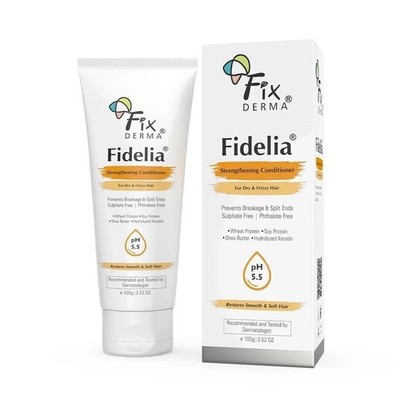 Fixderma Fidelia Strengthening Conditioner with Shea Butter & Wheat Protein 100g