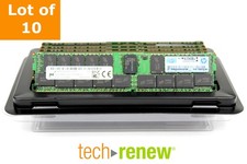 Lot of 10 Micron 32GB PC4-2133P Server Memory  MTA36ASF4G72PZ-2G1A1  RDIMM