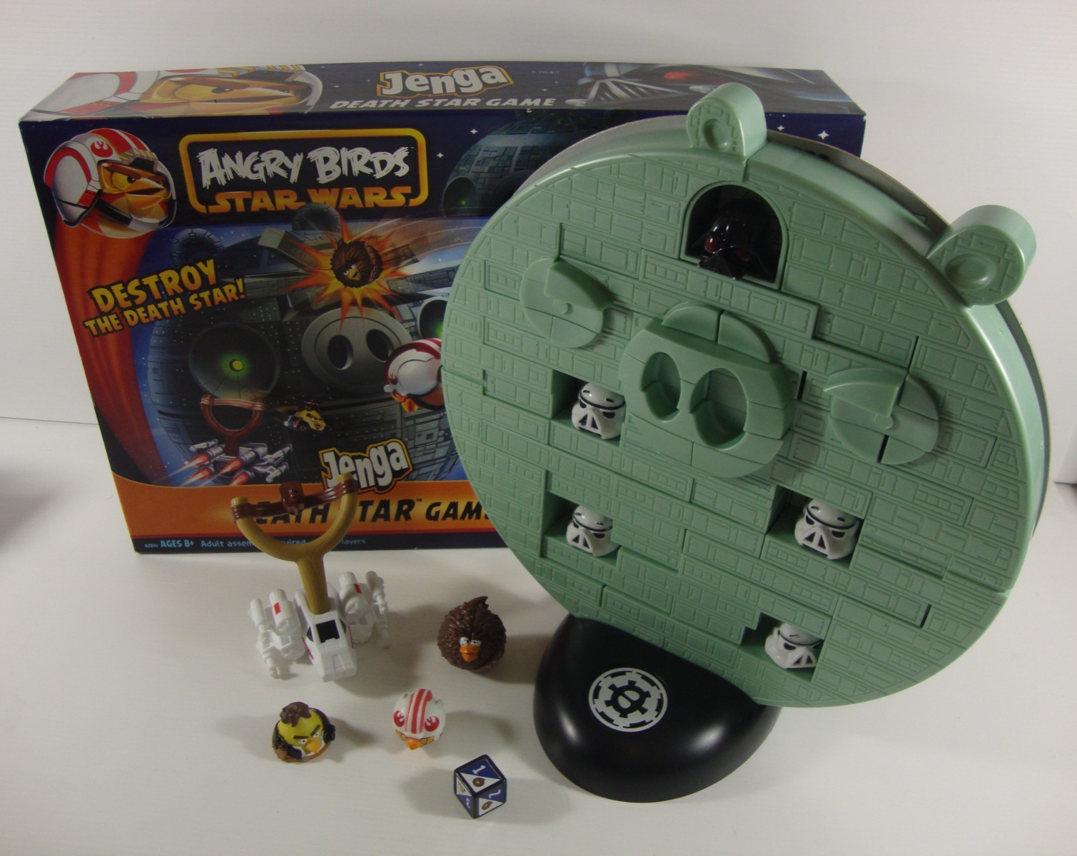 Angry Birds Star Wars Jenga Death Star Game Hasbro