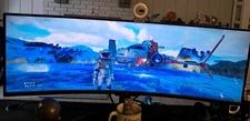 Curved Gaming Monitor 43 inch. Local pickup only.